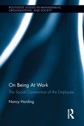 Cover: On Being At Work - Routledge