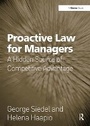 Cover: Proactive Law for Managers - Routledge