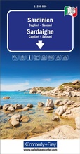 Bild: Kümmerly+Frey Regional-Strassenkarte 16 Sardinien 1:200.000 - Hallwag Kümmerly+Frey