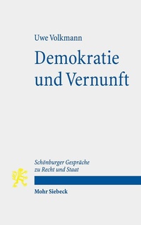 Abbildung von: Demokratie und Vernunft - Mohr Siebeck