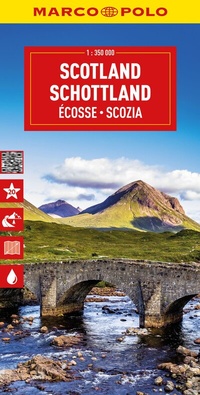 Abbildung von: MARCO POLO Reisekarte Schottland 1:350.000 - MARCO POLO ein Imprint von MAIRDUMONT