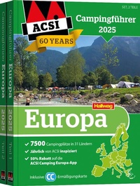 Abbildung von: ACSI Campingführer Europa 2025 - Hallwag Kümmerly+Frey