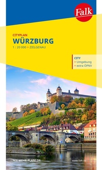 Abbildung von: Falk Cityplan Würzburg 1:15.000 - Falk ein Imprint von MAIRDUMONT