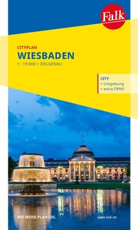 Abbildung von: Falk Cityplan Wiesbaden 1:19.000 - Falk ein Imprint von MAIRDUMONT