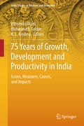 Cover: 75 Years of Growth, Development and Productivity in India - Springer
