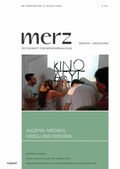 Cover: Jugend, Medien, Krieg und Frieden - kopaed - merz / medien+ erziehung