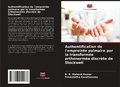 Cover: Authentification de l'empreinte palmaire par la transformee orthonormee discrete de Stockwell - Editions Notre Savoir