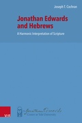 Cover: Jonathan Edwards and Hebrews - Vandenhoeck & Ruprecht