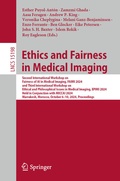 Cover: Ethics and Fairness in Medical Imaging - Springer