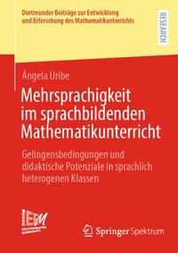 Abbildung von: Mehrsprachigkeit im sprachbildenden Mathematikunterricht - Springer Spektrum