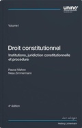 Cover: Droit constitutionnel Volume I - Helbing & Lichtenhahn