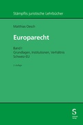 Cover: Europarecht - St&auml;mpfli Verlag AG