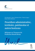 Cover: Proc&eacute;dure administrative, territoire, patrimoine et autres horizons - St&auml;mpfli Verlag AG