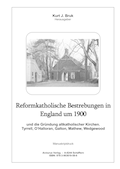 Cover: Reformkatholische Bestrebungen in England um 1900 - ARCTURUS
