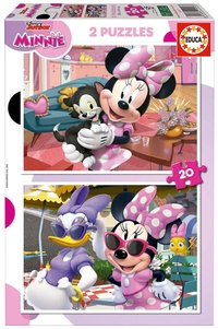 Abbildung von: Educa - Disney - Minnie - Puzzle 2x20 Teile - Hutter Trade Selection