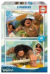 Abbildung von: Educa - Disney - Vaiana - Puzzle 2x48 Teile - Hutter Trade Selection
