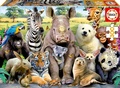 Cover: Educa - Lustige Zootiere - Puzzle 300 Teile - Hutter Trade Selection