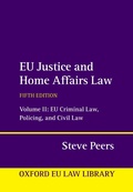 Cover: EU Justice and Home Affairs Law - OUP eBook