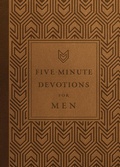 Cover: Five-Minute Devotions for Men (Milano Softone) - Harvest House Publishers