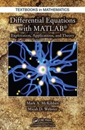 Cover: Differential Equations with MATLAB - Chapman and Hall