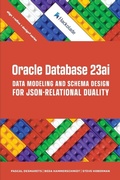 Cover: Oracle Database 23ai Data Modeling and Schema Design for JSON-Relational Duality - Technics Publications