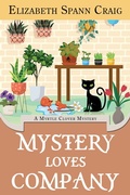 Cover: Mystery Loves Company (A Myrtle Clover Cozy Mystery, #25) - Elizabeth Spann Craig