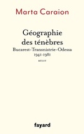 Cover: G&eacute;ographie des t&eacute;n&egrave;bres - Fayard
