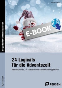 Abbildung von: 24 Logicals für die Adventszeit - 5./6. Klasse - Persen Verlag