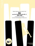 Cover: Air aus der Orchestersuite Nr. 3 BWV 1068 - Heinrichshofen's Verlag