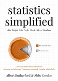 Cover: Statistics Simplified (Advanced Thinking Skills, #6) - Albert Rutherford