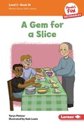 Cover: Gem for a Slice - Lerner Publishing Group