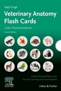 Cover: Lernkarten Veterin&auml;ranatomie / Veterinary Anatomy Flash Cards - Urban & Fischer