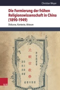 Bild: Die Formierung der frühen Religionswissenschaft in China (1890-1949) - Vandenhoeck & Ruprecht
