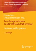 Cover: Forschungsmethoden Landschaftsarchitekturtheorie - Springer VS