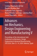Cover: Advances on Mechanics, Design Engineering and Manufacturing V - Springer