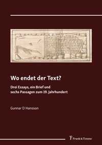 Enlarge image Cover: Wo endet der Text? - Frank & Timme