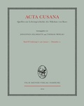 Cover: Acta Cusana. Quellen zur Lebensgeschichte des Nikolaus von Kues. Band III, Lieferung 3 - Meiner