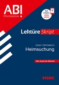 Cover: STARK Jenny Erpenbeck: Heimsuchung - Deutsch - Lekt&uuml;reSkript - Stark Verlag