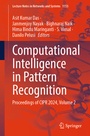 Cover: Computational Intelligence in Pattern Recognition - Springer