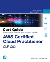 Abbildung von: AWS Certified Cloud Practitioner CLF-C02 Cert Guide - Pearson It Certification