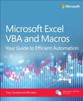 Bild: Microsoft Excel VBA and Macros - Addison Wesley