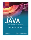 Cover: Core Java, Volume I - Addison Wesley