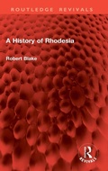 Cover: A History of Rhodesia - Routledge