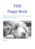 Cover: The Puppy Book - Lulu.com