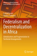 Cover: Federalism and Decentralization in Africa - Springer