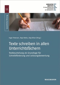 Abbildung von: Texte schreiben in allen Unterrichtsfächern - Waxmann Verlag GmbH
