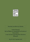 Cover: Bargfelder Bote - edition text + kritik