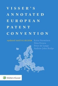 Bild vergrößern Bild: Visser's Annotated European Patent Convention 2024 Edition - Wolters Kluwer
