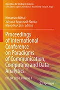 Cover: Proceedings of International Conference on Paradigms of Communication, Computing and Data Analytics - Springer
