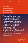 Cover: Proceedings of the 5th International Conference on Data Science, Machine Learning and Applications; Volume 1 - Springer